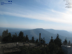 Pohled na jihozápad, Smrk