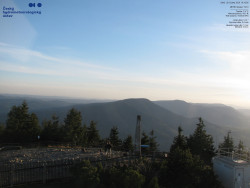 Pohled na jihozápad, Smrk