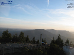 Pohled na jihozápad, Smrk