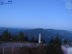 Pohled na jihozápad, Smrk