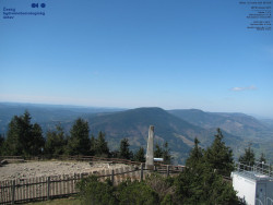 Pohled na jihozápad, Smrk