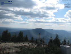 Pohled na jihozápad, Smrk