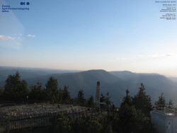 Pohled na jihozápad, Smrk