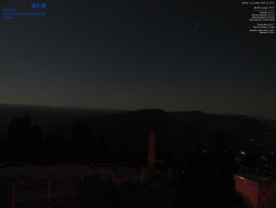 Pohled na jihozápad, Smrk