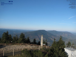 Pohled na jihozápad, Smrk