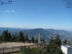 Pohled na jihozápad, Smrk