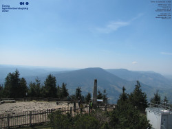 Pohled na jihozápad, Smrk