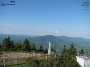 Lysá hora - Pohled na jihozápad, Smrk - 19.5.2026 v 08:30 Lysá hora - Pohled na jihozápad, Smrk - 19.5.2026 v 08:30