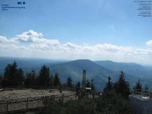 Lysá hora - Pohled na jihozápad, Smrk - 19.5.2026 v 15:30 Lysá hora - Pohled na jihozápad, Smrk - 19.5.2026 v 15:30