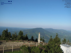 Pohled na jihozápad, Smrk