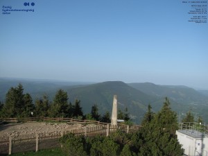 Lysá hora - Pohled na jihozápad, Smrk - 27.5.2026 v 06:45 Lysá hora - Pohled na jihozápad, Smrk - 27.5.2026 v 06:45