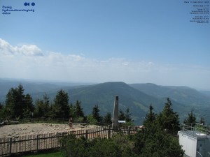 Lysá hora - Pohled na jihozápad, Smrk - 27.5.2026 v 11:45 Lysá hora - Pohled na jihozápad, Smrk - 27.5.2026 v 11:45