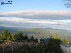 Lysá hora - Pohled na jihozápad, Smrk - 16.6.2026 v 05:45 Lysá hora - Pohled na jihozápad, Smrk - 16.6.2026 v 05:45