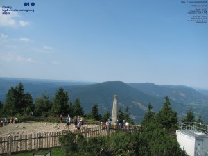 Lysá hora - Pohled na jihozápad, Smrk - 31.7.2026 v 09:45 Lysá hora - Pohled na jihozápad, Smrk - 31.7.2026 v 09:45