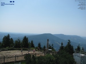 Lysá hora - Pohled na jihozápad, Smrk - 31.7.2026 v 13:45 Lysá hora - Pohled na jihozápad, Smrk - 31.7.2026 v 13:45