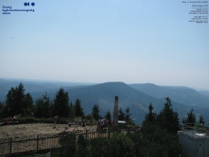 Lysá hora - Pohled na jihozápad, Smrk - 31.7.2026 v 14:45 Lysá hora - Pohled na jihozápad, Smrk - 31.7.2026 v 14:45