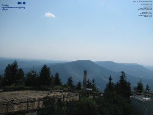 Lysá hora - Pohled na jihozápad, Smrk - 31.7.2026 v 15:45 Lysá hora - Pohled na jihozápad, Smrk - 31.7.2026 v 15:45