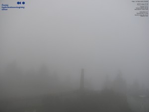 Lysá hora - View to the southwest, Smrk - 30.10.2026 v 07:45