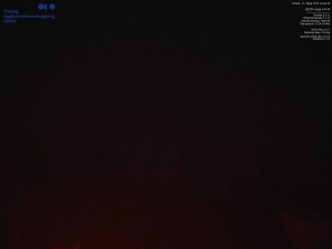 Lysá hora - Blick nach Südwesten, Smrk - 31.10.2026 v 04:45 Lysá hora - Blick nach Südwesten, Smrk - 31.10.2026 v 04:45