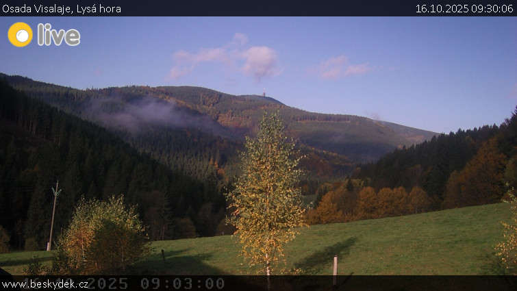 Osada Visalaje - Lysá hora - 16.10.2025 v 09:30 Osada Visalaje - Lysá hora - 16.10.2025 v 09:30