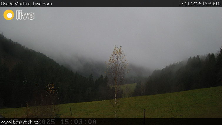 Osada Visalaje - Lysá hora - 17.11.2025 v 15:30