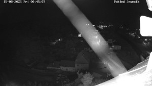 Obec Mikulovice - Pohled na Jeseniky - 15.8.2025 v 01:45