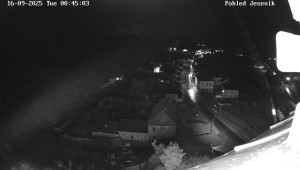 Obec Mikulovice - Pohled na Jeseniky - 16.9.2025 v 01:45