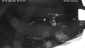 Obec Mikulovice - Pohled na Jeseniky - 20.10.2025 v 01:45