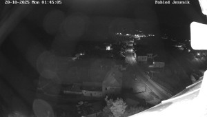 Obec Mikulovice - Pohled na Jeseniky - 20.10.2025 v 02:45