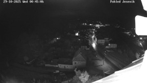 Obec Mikulovice - Pohled na Jeseniky - 29.10.2025 v 00:45 Obec Mikulovice - Pohled na Jeseniky - 29.10.2025 v 00:45