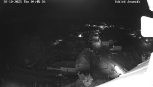 Obec Mikulovice - Pohled na Jeseniky - 30.10.2025 v 04:45