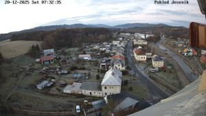 Obec Mikulovice - Pohled na Jeseniky - 20.12.2025 v 07:32