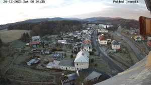 Obec Mikulovice - Pohled na Jeseniky - 20.12.2025 v 08:02