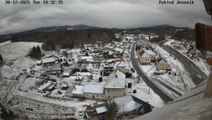 Obec Mikulovice - Pohled na Jeseniky - 30.12.2025 v 14:32 Obec Mikulovice - Pohled na Jeseniky - 30.12.2025 v 14:32
