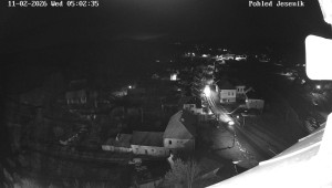 Obec Mikulovice - Pohled na Jeseniky - 11.2.2026 v 05:02