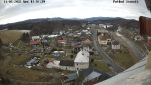 Obec Mikulovice - Pohled na Jeseniky - 11.2.2026 v 11:02
