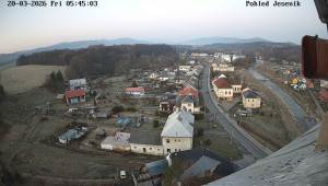 Obec Mikulovice - Pohled na Jeseniky - 20.3.2026 v 05:45