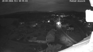 Obec Mikulovice - Pohled na Jeseniky - 20.3.2026 v 18:45