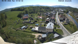 Pohled na Jeseniky