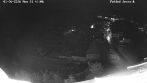 Obec Mikulovice - Pohled na Jeseniky - 1.6.2026 v 02:45 Obec Mikulovice - Pohled na Jeseniky - 1.6.2026 v 02:45