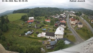 Obec Mikulovice - Pohled na Jeseniky - 1.6.2026 v 06:45