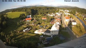 Obec Mikulovice - Pohled na Jeseniky - 16.6.2026 v 06:45