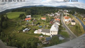 Obec Mikulovice - Pohled na Jeseniky - 16.6.2026 v 07:45