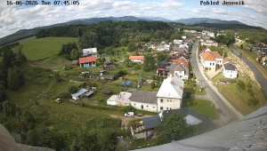 Obec Mikulovice - Pohled na Jeseniky - 16.6.2026 v 08:45