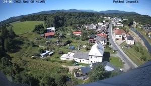 Gmina Mikulovice - Widok na Jesioniki - 24.6.2026 v 09:45 Gmina Mikulovice - Widok na Jesioniki - 24.6.2026 v 09:45