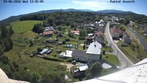 Gmina Mikulovice - Widok na Jesioniki - 24.6.2026 v 14:45 Gmina Mikulovice - Widok na Jesioniki - 24.6.2026 v 14:45