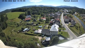 Gmina Mikulovice - Widok na Jesioniki - 24.6.2026 v 15:45 Gmina Mikulovice - Widok na Jesioniki - 24.6.2026 v 15:45