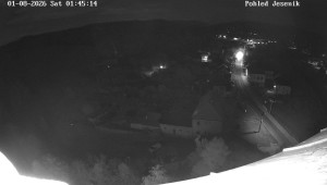 Obec Mikulovice - Pohled na Jeseniky - 1.8.2026 v 02:45 Obec Mikulovice - Pohled na Jeseniky - 1.8.2026 v 02:45