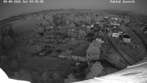 Gmina Mikulovice - Widok na Jesioniki - 8.8.2026 v 04:45 Gmina Mikulovice - Widok na Jesioniki - 8.8.2026 v 04:45