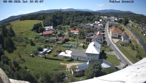 Gmina Mikulovice - Widok na Jesioniki - 8.8.2026 v 11:45 Gmina Mikulovice - Widok na Jesioniki - 8.8.2026 v 11:45